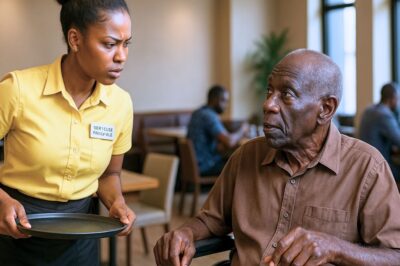 Deux jeunes filles sont humiliées par un vieil homme dans un restaurant, sous le choc général, mais la fin sera totalement satisfaisante.