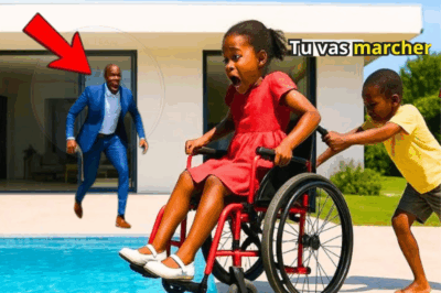Il rentre et découvre un garçon pousser sa fille paralysée dans la piscine pour la soigner…
