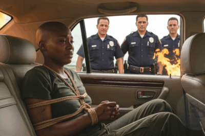 Des flics ont attaché une noire dans sa voiture et mis le feu, sans savoir qu’elle était forte