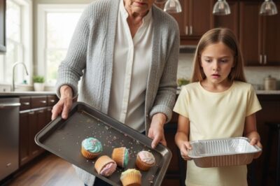 Ma fille de huit ans a passé cinq heures à préparer des cupcakes pour notre dîner de famille. Ma mère les a jetés à la poubelle, et ma sœur a ricané : « Tu recommenceras quand tu seras plus grande. » Je n’ai pas ri. Je me suis levée… et ce que j’ai dit ensuite a plongé toute la table dans un silence de mort.