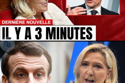 EXPLOSION POLITIQUE: Marine Le Pen Dénonce une « Démocratie Malade » et Accuse Macron de Mensonge d’État