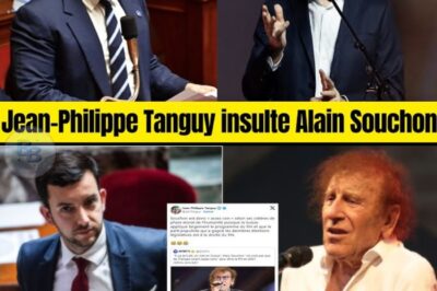 Scandale politique : Le député RN Jean-Philippe Tanguy insulte Alain Souchon après ses propos choc !