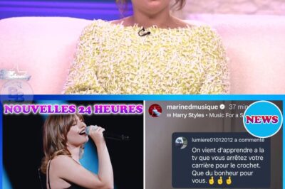 🌟 « La carrière de Marine est-elle terminée ? Ses révélations font sensation sur Internet ! »