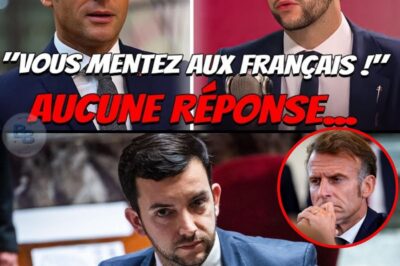 “VOUS MENTEZ !” : Le Coup de Grâce Qui Coince Macron et Révèle le Drame de la France Stagnante