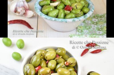 Olive Schiacciate Calabresi Condite – Ricetta completa ed Originale Sfizi di Calabria