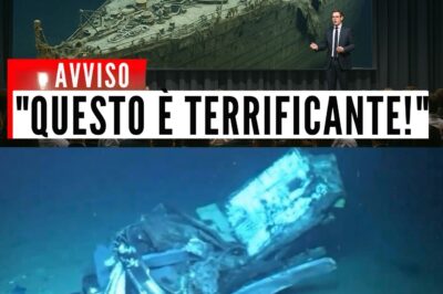 RIVELAZIONE SHOCK: Un Drone Penetra nel Titanic e Filma Dietro una Porta Chiusa da 112 Anni. Ciò che Trova Gela il Sangue.