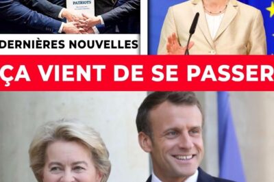 Von der Leyen DESTITUÉE : La lettre explosive des “patriotes” qui fait trembler l’UE et isole Macron