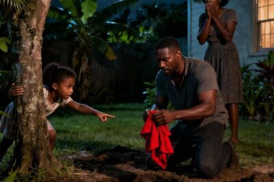 « Maman, maman, viens ! Papa sent ton short rouge dans cette pièce ! »