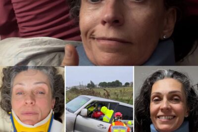 Adeline Blondieau se rétablit après un terrible accident de la route, elle raconte avec effroi la situation