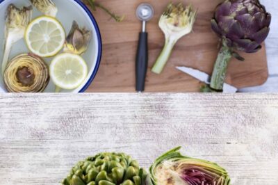 Carciofo, tenero di cuore: la ricetta del fiore di carciofo con cenere di liquirizia e gel di menta