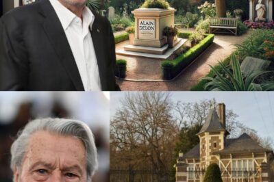 Alain Delon : Sa tombe dans son domaine de Douchy en danger bientôt ?