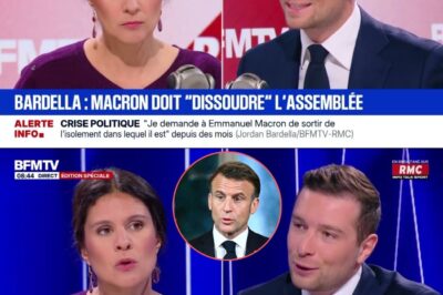 Jordan Bardella sur BFMTV : « Je demande à Emmanuel Macron de dissoudre l’Assemblée nationale »