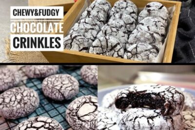 Più Buoni dei Brownies: I “Chocolate Crinkles” che Si Sciolgono in Bocca (La Ricetta Perfetta per le Feste)