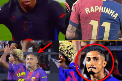 ⚡ Scène de Chaos au Barça : Yamal Perd Son Sang-Froid, Insulte Raphinha et Fait Trembler Tout le Vestiaire !