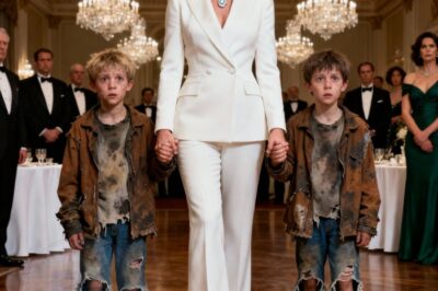 « Deux garçons sans-abri s’approchèrent de la table du millionnaire : « Madame, pouvons-nous avoir un peu de vos restes ? » Le millionnaire leva les yeux et fut choqué de voir les deux garçons… »