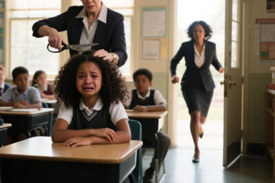 Une enseignante raciste rase la tête d’une élève noire à l’école et le regrette lorsque sa mère, PDG, vient à l’école.