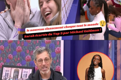 Star Academy: le nouveau classement choque tout le monde, Sarah écartée du Top 3 par Michael Goldman