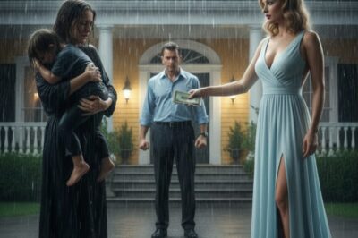 Son mari l’a jetée dehors avec leur fils sous la pluie. Sa maîtresse a donné 500 dollars à la femme et lui a murmuré : « Reviens dans trois jours… » – Ruby