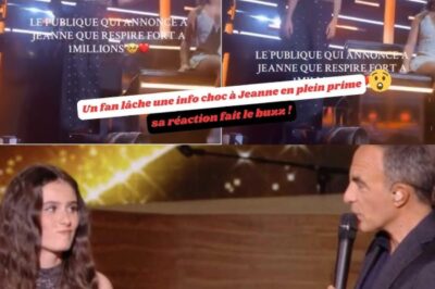 Star Academy 2025 : Un fan lâche une info choc à Jeanne en plein prime, sa réaction fait le buzz !