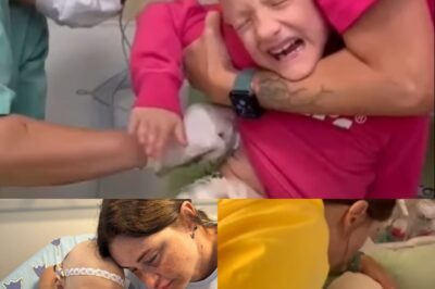 « La petite fille qui a combattu le cancer avec un seul rein ».