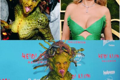 Heidi Klum est absolument terrifiante en Méduse lors de sa fête annuelle d’Halloween.