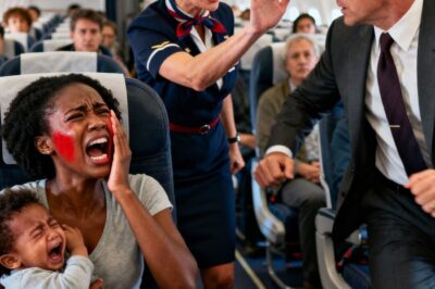 Une hôtesse de l’air raciste a giflé une mère noire portant son bébé en plein vol, sous le regard passif de tous les autres passagers, jusqu’à ce qu’un PDG milliardaire témoin de la scène intervienne.