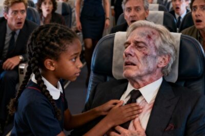 Une jeune fille noire de 12 ans, issue d’un milieu défavorisé, a sauvé un millionnaire dans un avion après qu’il ait été victime d’un AVC — mais ce qu’il lui a murmuré ensuite l’a fait fondre en larmes…