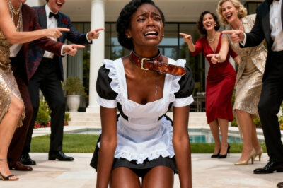 Un héritier privilégié a humilié sa servante noire en la faisant ramper comme un chien, considérant cela comme un jeu – mais sa réaction puissante a horrifié et profondément embarrassé les témoins…