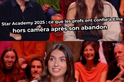 Star Academy 2025 : ce que les profs ont confié à Ema hors caméra après son abandon