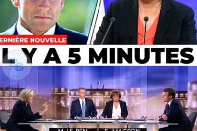 Le Débat de Trop : Macron S’effondre en Plein Échange, Le Pen S’impose en Favorite pour 2027