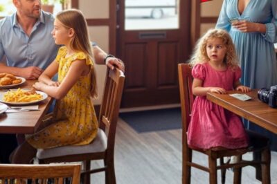 Une pauvre femme a tenté de partir discrètement, mais un père célibataire a vu sa petite fille fixer son assiette.