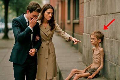 « IL RESSEMBLE À TON FILS DÉCÉDÉ », dit la petite amie du Millionnaire en voyant l’enfant des rues.