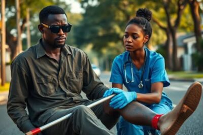 Faisons toujours le bien😯 Elle aidait juste ce pauvre aveugle, sans savoir qu’il était milliardaire