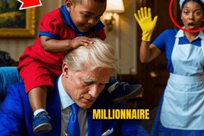 Bébé De La FEMME DE MÉNAGE Noire Ne S’Approchait De Personne…Mais Il S’Est Accroché Au MILLIONNAIRE…