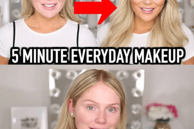 ✨ De “Visage Naturel” à “Prête à Sortir” En Seulement 5 Minutes (GRWM !)