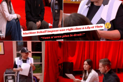 Star Academy 2025 : Marlène Schaff impose une règle choc à Lily et Théo avant le prime décisif.
