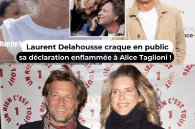 💘 Laurent Delahousse craque en public : sa déclaration enflammée à Alice Taglioni !