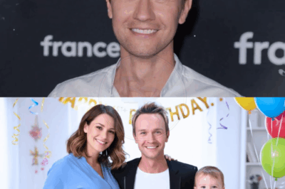 Cyril Féraud dévoile une photo célébrant le premier anniversaire de son fils avec sa femme enceinte.