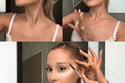 Révélation de la routine de soins de la peau d’Ariana Grande et tutoriel pour réaliser un maquillage des yeux de chat inspiré des années 60.