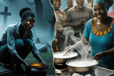 Elle_vend de la bouillie de l’eau_du Cimetière..