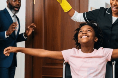 Un milliardaire surprend la femme de ménage dansant avec sa fille handicapée… la suite choque tous.