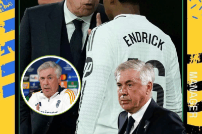 Carlo Ancelotti s’est exprimé officiellement au sujet de la rumeur selon laquelle il aurait « conseillé à Endrick de quitter le Real Madrid » !