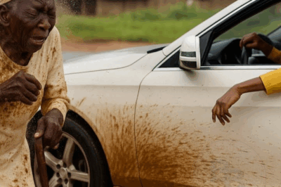 La fille d’un milliardaire a éclaboussé une pauvre vieille femme avec de l’eau sale