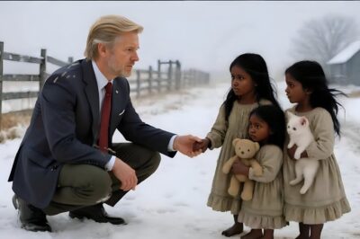 Maman est décédée aujourd’hui. On ne sait pas où elle est allée. Un millionnaire trouve trois fillettes pieds nus dans la neige. Sa première réaction est stupéfiante : « Vous êtes chez vous maintenant. »