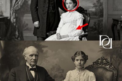 Cette photo d’un père et de sa fille semble innocente jusqu’à ce qu’on remarque l’expression du visage de la fille.