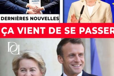 La Destitution Exigée : Les “Patriotes de l’UE” menés par Le Pen lancent un ultimatum contre Von der Leyen et précipitent la fin du macronisme