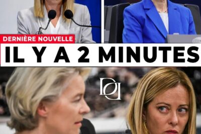 Fracture Historique à Bruxelles : Le Pen refuse l’ultimatum migratoire de l’UE et humilie Von der Leyen au nom de la souveraineté française