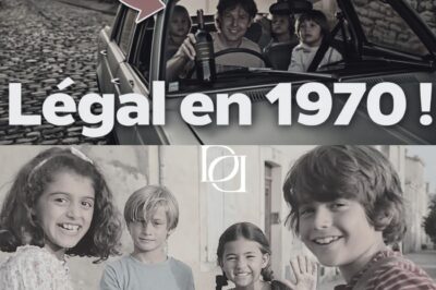 Aujourd’hui, ce serait un scandale – la France des années 70
