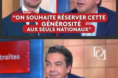 « Trop faible » : Jordan Bardella met le feu aux poudres sur l’assistanat et le plan à 15 milliards pour limiter les aides aux Nationaux