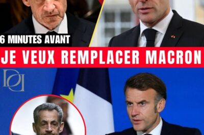 Le Rugissement du Lion : Nicolas Sarkozy Lâche la Bombe et Déclare Vouloir « Prendre la Place de Macron »